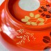 PAIRE DE BOLS LAQUÉS ROUGES 012-235-2